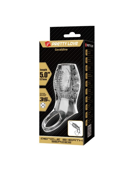 PRETTY LOVE GERALDINE FUNDA ENGROSADORA TEXTURIZADA TRANSPARENTE