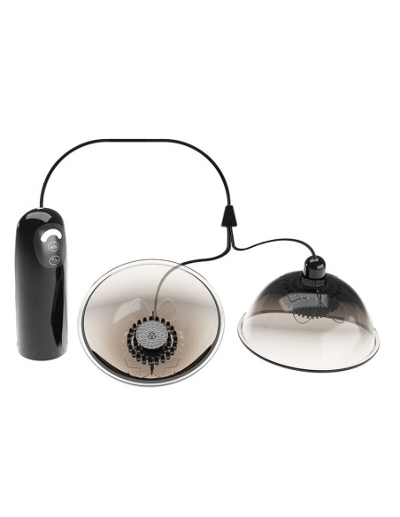 PRETTY LOVE ESTIMULADOR DE PEZONES GIRATORIO CON SUCCIAN NEGRO