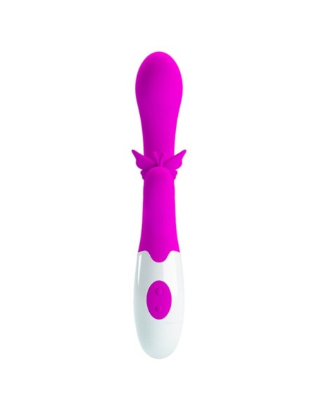 PRETTY LOVE BUTTERFLY KISS VIBRADOR RABBIT 30 FUNCIONES MORADO