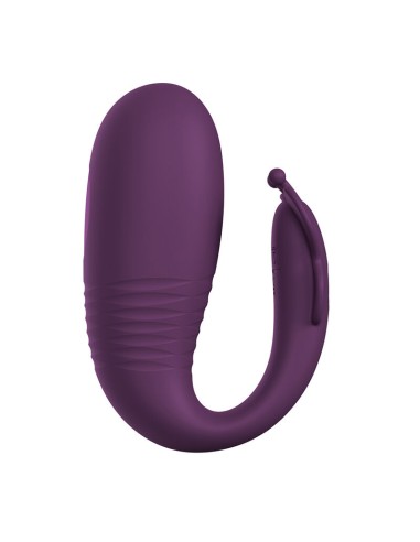 PRETTY LOVE KLAY VIBRADOR HUEVO CON EMPUJE APP CONTROL MORADO