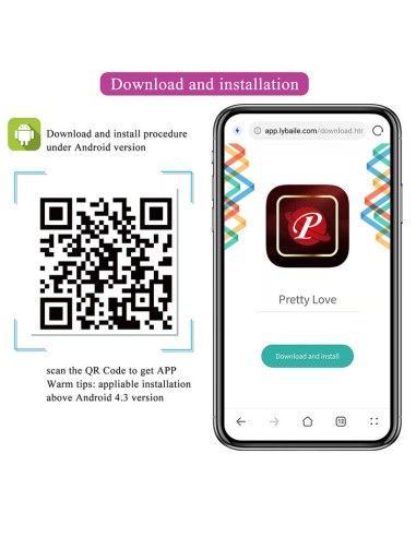 PRETTY LOVE KLAY VIBRADOR HUEVO CON EMPUJE APP CONTROL MORADO