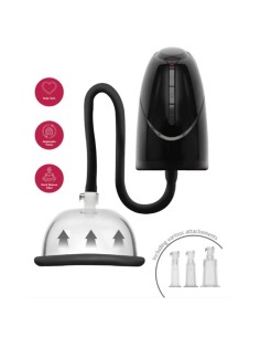 SHEEO BOMBA AUTOMATICA DE VACAO PARA VAGINA Y CLATORIS NEGRA