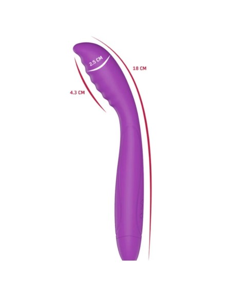 SHEEO VIBRADOR TAPPING PUNTO G MORADO