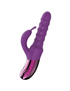 SHEEO VIBRADOR RABBIT SWIRL MORADO 2