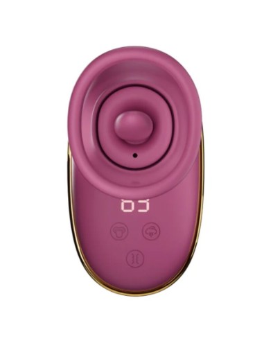SHEEO BOMBA AUTOMATICA ESTIMULADORA DE CLATORIS CON EFECTO LICKING MORADA