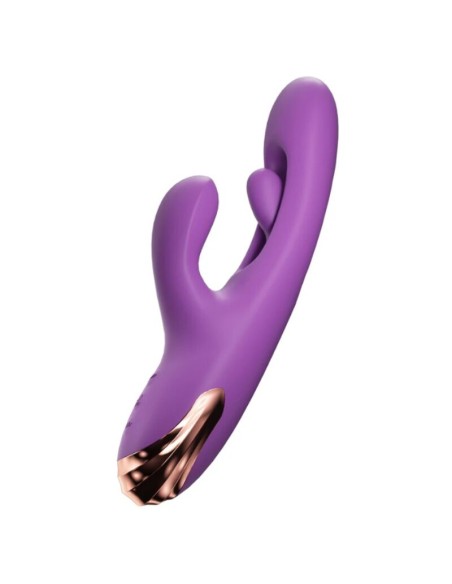 SHEEO VIBRADOR RABBIT PUNTO G CON MOVIMIENTO DIGITAL MORADO