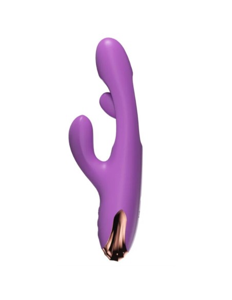 SHEEO VIBRADOR RABBIT PUNTO G CON MOVIMIENTO DIGITAL MORADO