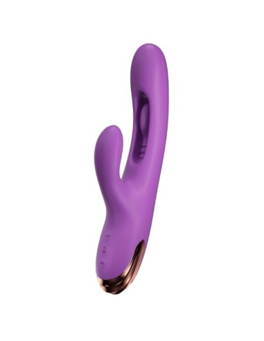 SHEEO VIBRADOR RABBIT PUNTO G CON MOVIMIENTO DIGITAL MORADO