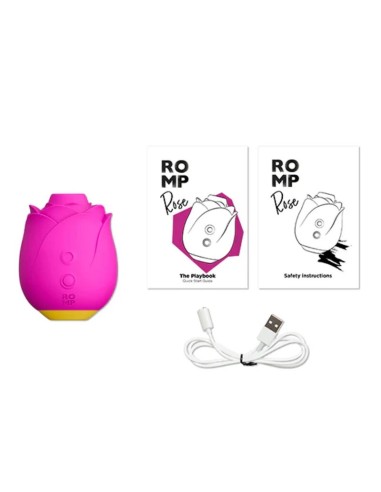 ROMP ROSE 20 SUCCIONADOR DE CLATORIS FORMA ROSA EDICIAN LIMITADA