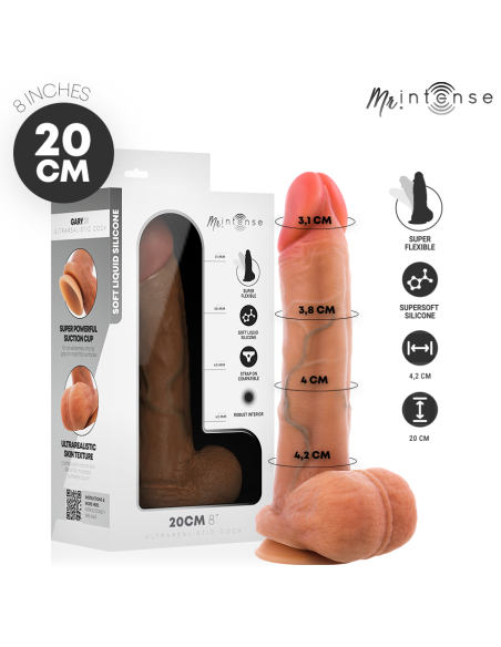 MR INTENSE GARY M DILDO SILICONA 20 CM A 42 CM