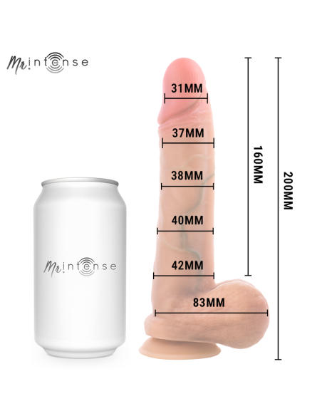 MR INTENSE GARY M DILDO SILICONA 20 CM A 42 CM