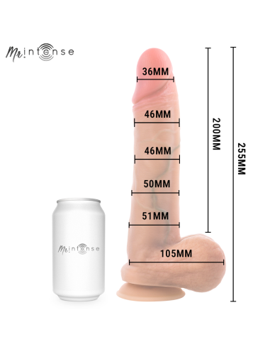 MR INTENSE GARY XL DILDO SILICONA 255 CM A 51 CM