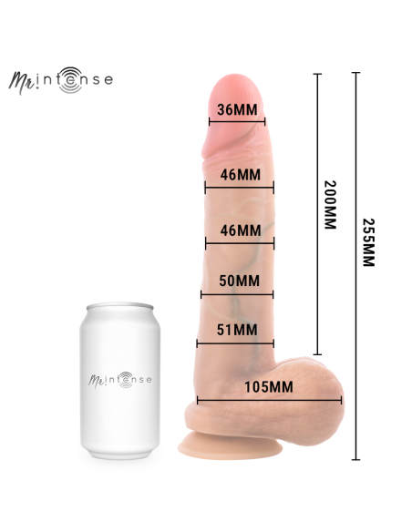 MR INTENSE GARY XL DILDO SILICONA 255 CM A 51 CM