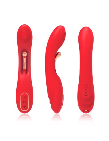 ARMONY VIBRADOR CON LENGUA OSCILANTE ROJO