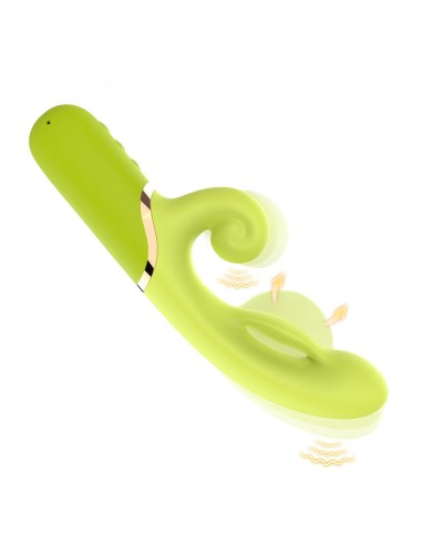 ARMONY VIBRADOR ESTIMULADOR PUNTO A INFLABLE VERDE