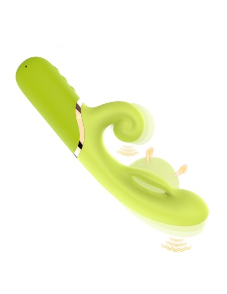 ARMONY VIBRADOR ESTIMULADOR PUNTO A INFLABLE VERDE
