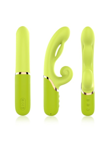 ARMONY VIBRADOR ESTIMULADOR PUNTO A INFLABLE VERDE