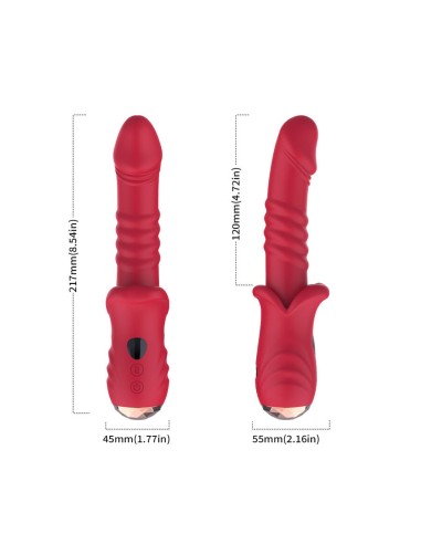 ARMONY DILDO VIBRADOR ESTIMULADOR PUNTO A ROJO