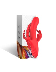 ARMONY VIBRADOR ESTIMULADOR PUNTO G Y CLATORIS ROJO