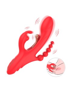 ARMONY VIBRADOR ESTIMULADOR PUNTO G Y CLATORIS ROJO 2