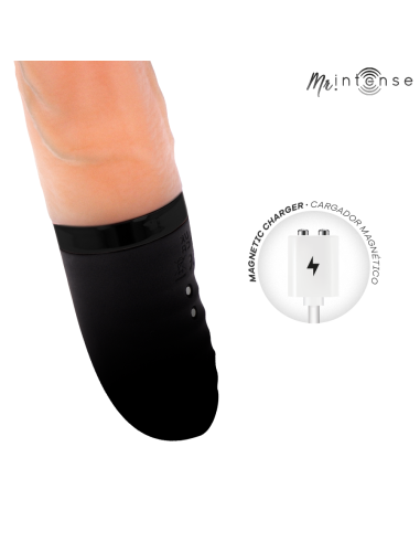 MR INTENSE JEAN VIBRADOR UPDOWN SILICONA CON EFECTO CALOR 24 CM A 38 CM