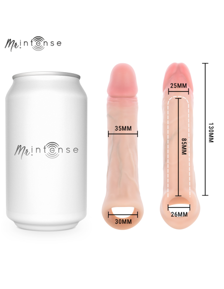 MR INTENSE SIMON S FUNDA DE PENE SILICONA 13 CM A 4 CM