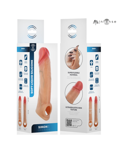 MR INTENSE SIMON S FUNDA DE PENE SILICONA 13 CM A 4 CM