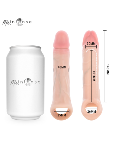 MR INTENSE SIMON M FUNDA PARA EL PENE SILICONA 145 CM A 4 CM