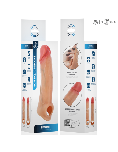 MR INTENSE SIMON L FUNDA PARA PENE SILICONA 16 CM A 45 CM