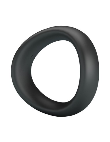 CRAZY BULL VALEN ANILLO PARA PENE ERGONAMICO SILICONA NEGRO