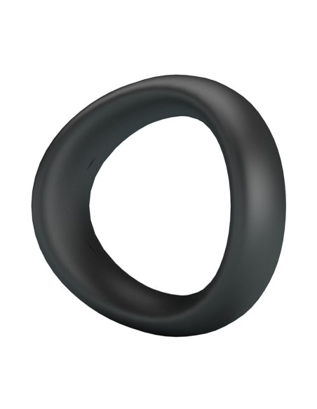 CRAZY BULL VALEN ANILLO PARA PENE ERGONAMICO SILICONA NEGRO