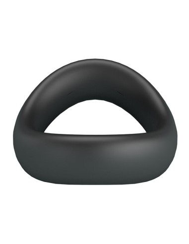 CRAZY BULL VALEN ANILLO PARA PENE ERGONAMICO SILICONA NEGRO