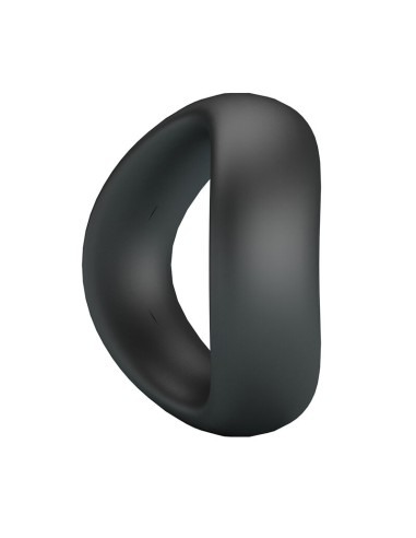 CRAZY BULL VALEN ANILLO PARA PENE ERGONAMICO SILICONA NEGRO