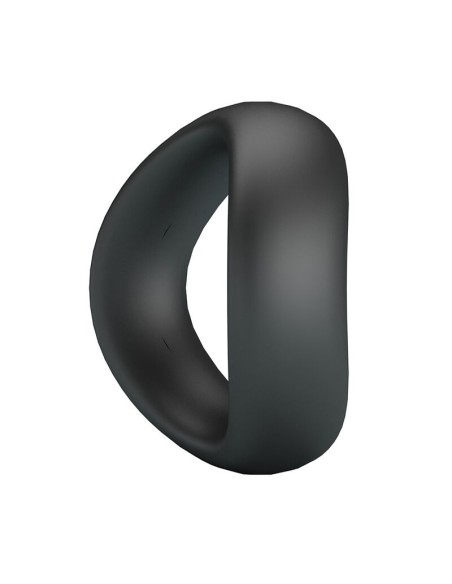 CRAZY BULL VALEN ANILLO PARA PENE ERGONAMICO SILICONA NEGRO