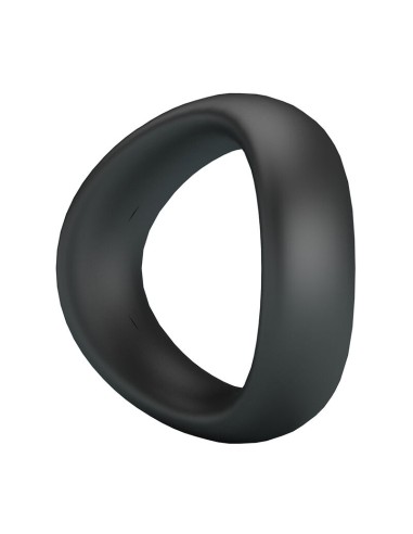 CRAZY BULL VALEN ANILLO PARA PENE ERGONAMICO SILICONA NEGRO