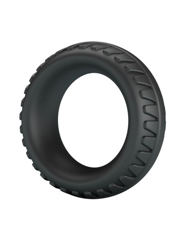 CRAZY BULL MERRITT ANILLO PARA PENE TEXTURIZADO SILICONA NEGRO