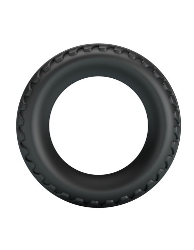 CRAZY BULL MERRITT ANILLO PARA PENE TEXTURIZADO SILICONA NEGRO