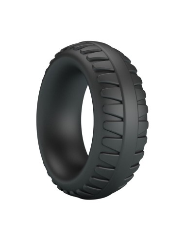 CRAZY BULL MERRITT ANILLO PARA PENE TEXTURIZADO SILICONA NEGRO