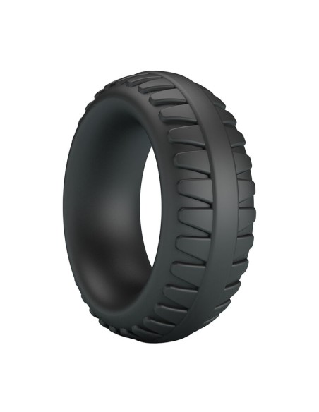 CRAZY BULL MERRITT ANILLO PARA PENE TEXTURIZADO SILICONA NEGRO