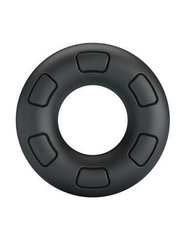 CRAZY BULL BERTRAM ANILLO PARA PENE SUPER SOFT SILICONA NEGRO