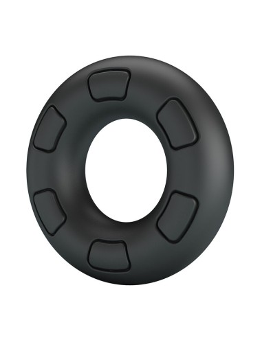 CRAZY BULL BERTRAM ANILLO PARA PENE SUPER SOFT SILICONA NEGRO
