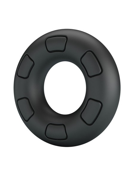 CRAZY BULL BERTRAM ANILLO PARA PENE SUPER SOFT SILICONA NEGRO