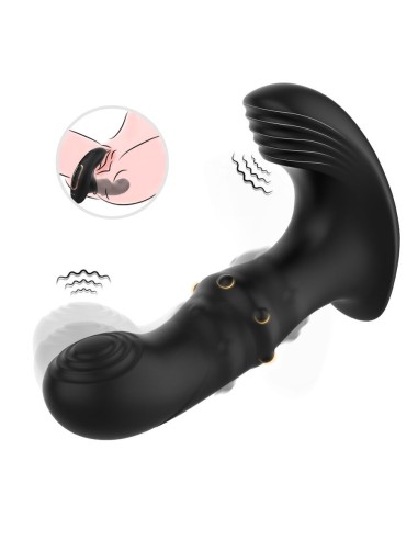 ARMONY VIBRADOR ANAL PRASTATA CONTROL REMOTO NEGRO