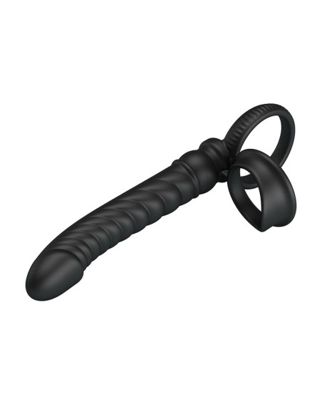 PRETTY LOVE MERRITT VIBRADOR ANAL CON ANILLO Y VIBRACIAN NEGRO