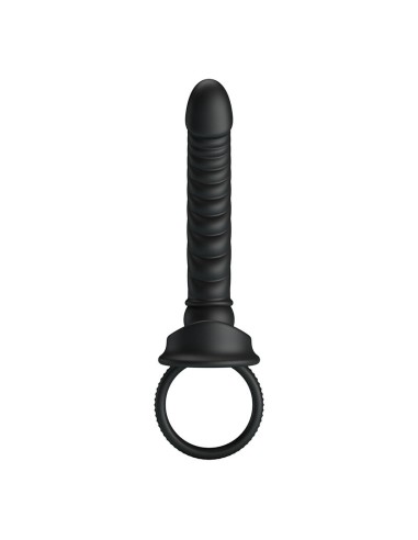 PRETTY LOVE MERRITT VIBRADOR ANAL CON ANILLO Y VIBRACIAN NEGRO