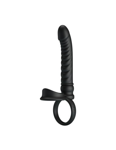 PRETTY LOVE MERRITT VIBRADOR ANAL CON ANILLO Y VIBRACIAN NEGRO