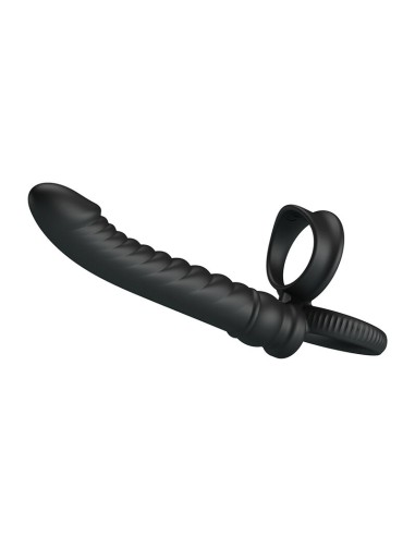 PRETTY LOVE MERRITT VIBRADOR ANAL CON ANILLO Y VIBRACIAN NEGRO