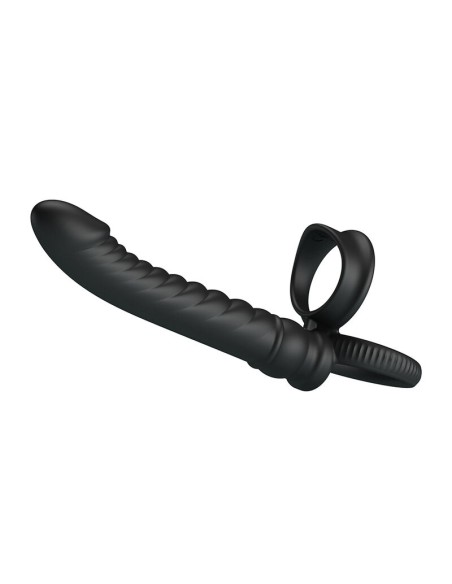PRETTY LOVE MERRITT VIBRADOR ANAL CON ANILLO Y VIBRACIAN NEGRO