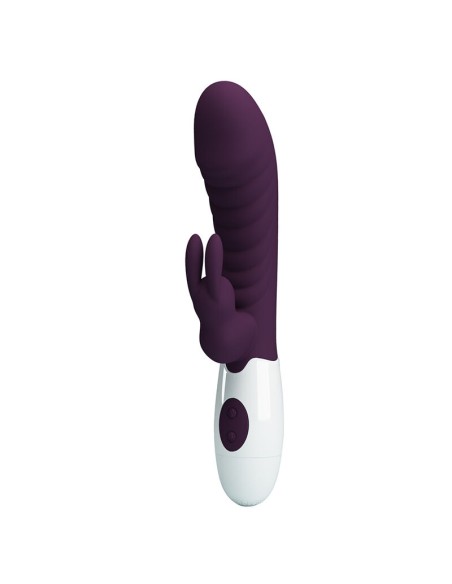 PRETTY LOVE NAUGHTY BUNNY VIBRADOR RABBIT 30 FUNCIONES MORADO