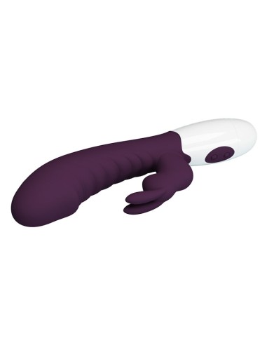 PRETTY LOVE NAUGHTY BUNNY VIBRADOR RABBIT 30 FUNCIONES MORADO